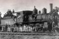 SUBMITTED PHOTO Belvidere Republican
   Orphaned children pose with their train as it travels through rural Michigan.