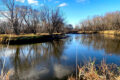 PHOTO COURTESY OF JUDITH BARNARD The Gazette
	The Pecatonica River along the border of Oxbow Springs. There will be an Open House at this newly-purchased natural area on Wednesday, April 30.