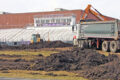 COURTESY PHOTO The Herald
	Kelsey Field was being dug up on opening day of the baseball/softball season. The topsoil that was removed was used to regrade the former Rockton Grade School property where the HCHS Rugby team practices.