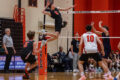 HARLEM FAN FAVORITE PHOTO The Journal
	Harlem outside hitter Bryson Berry goes up for a spike against Guilford High School.