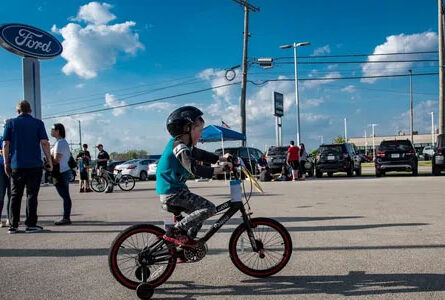 COURTESY PHOTO Belvidere Republican
   The ninth annual Build-A-Bike returns Wednesday, May 14, to bring donated bicycles to pre-selected children in need.