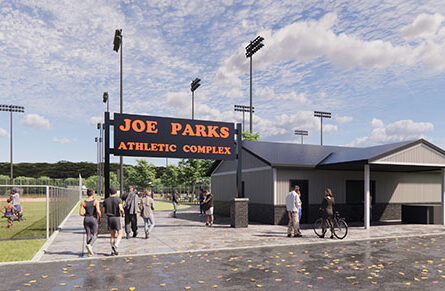 FILE PHOTO/SUBMITTED RENDERING Tempo
	The grand reopening of Joe Parks Athletic Complex at BHS was held on May 1, marking the completion of renovations aimed at enhancing athletic experiences for the community.