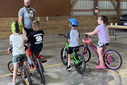 U OF I EXTENSION JODAVIESS/STEPHENSON/WINNEBAGO FACEBOOK PHOTO The Gazette
	Winnebago County 4-H, The Bicycle Hub, and the Pecatonica Lions Club are once again offering local kids the chance, for free, to participate in the annual Bicycle Rodeo, scheduled for Saturday, June 28, from 10 a.m. to noon at the 4-H Building on the Winnebago County Fairgrounds. Last year, over 20 kids participated, with a couple even winning a new bike!