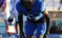 EASTERN ILLINOIS UNIVERSITY PHOTO The Herald
	Isaiah Houi is back for his sophomore season at Eastern Illinois University.