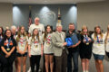 VILLLAGE OF MACHESNEY PARK PHOTO The Journal
	Harlem High School’s Girls Bowling Team is pictured July 21 as members were recognized for winning a 7th National Championship!