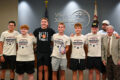 COURTESY PHOTO The Journal
	The Harlem High School Boy's Bowling Team is pictured July 7 with Mayor Steve Johnson who presented an award for finishing second at Nationals.